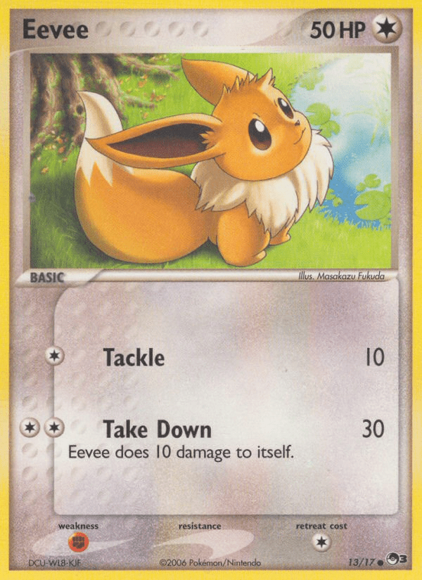 Eevee (13/17) [POP Series 3] Pokemon Single Pokémon  | Multizone: Comics And Games