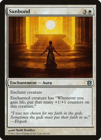 Sunbond [Born of the Gods] MTG Single Magic: The Gathering  | Multizone: Comics And Games