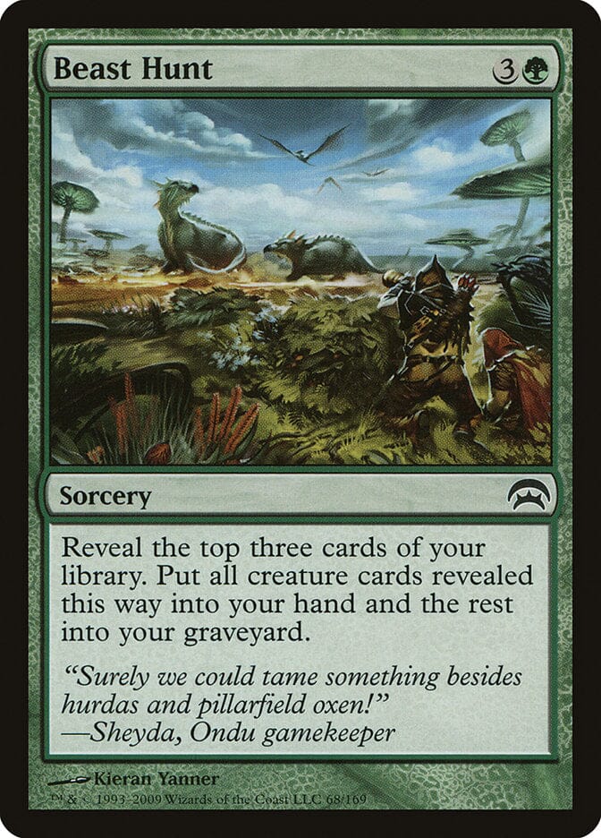 Beast Hunt [Planechase] MTG Single Magic: The Gathering  | Multizone: Comics And Games