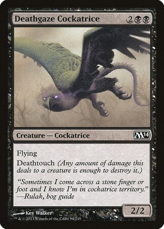 Deathgaze Cockatrice [Magic 2014] MTG Single Magic: The Gathering  | Multizone: Comics And Games