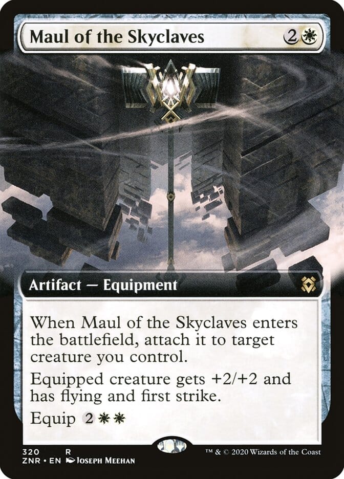 Maul of the Skyclaves (Extended Art) [Zendikar Rising] MTG Single Magic: The Gathering  | Multizone: Comics And Games