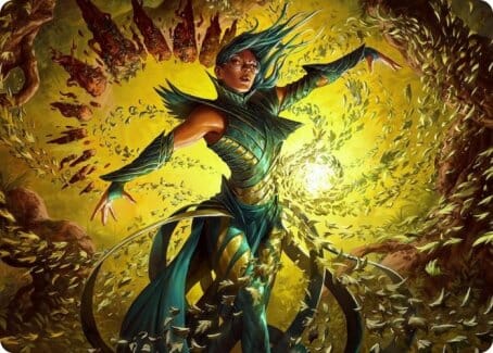 Dragonsguard Elite Art Card (16/81) [Strixhaven: School of Mages Art Series] MTG Single Magic: The Gathering  | Multizone: Comics And Games