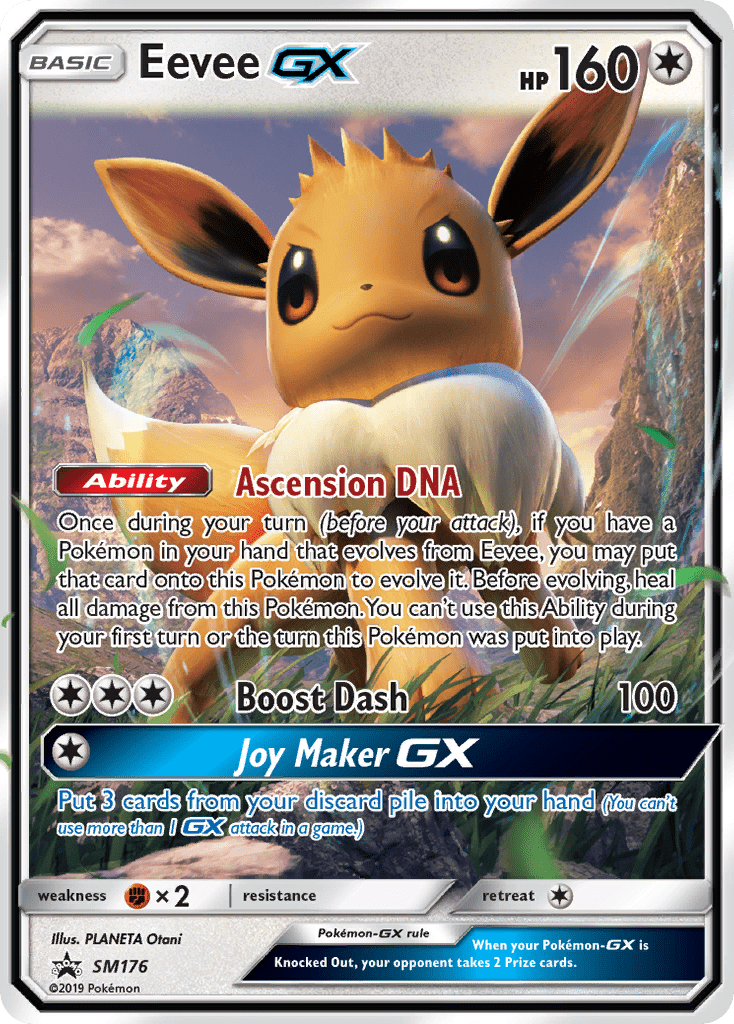 Eevee GX (SM176) [Sun & Moon: Black Star Promos] Pokemon Single Pokémon  | Multizone: Comics And Games