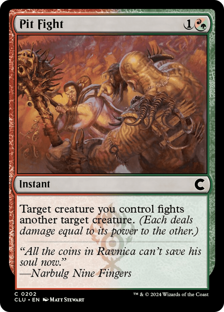 Pit Fight [Ravnica: Clue Edition] MTG Single Magic: The Gathering  | Multizone: Comics And Games