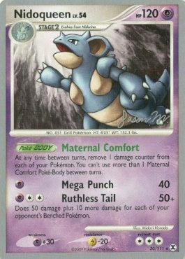 Nidoqueen LV.54 (30/111) (Queengar - Jason Martinez) [World Championships 2009] Pokemon Single Pokémon  | Multizone: Comics And Games
