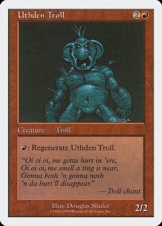 Uthden Troll [Battle Royale Box Set] MTG Single Magic: The Gathering  | Multizone: Comics And Games
