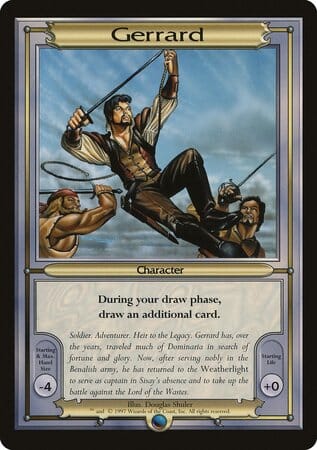 Gerrard (Oversize) [Vanguard Series] MTG Single Magic: The Gathering  | Multizone: Comics And Games