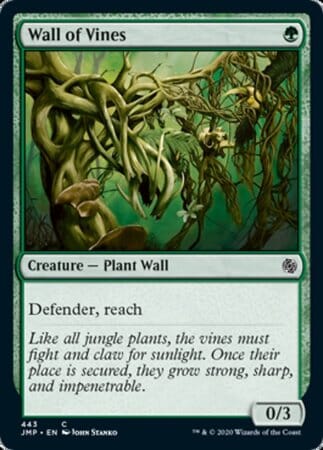 Wall of Vines [Jumpstart] MTG Single Magic: The Gathering  | Multizone: Comics And Games