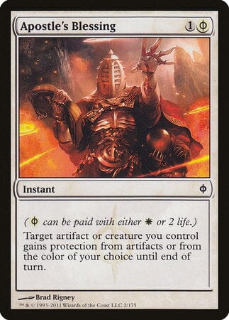Apostle's Blessing [New Phyrexia] MTG Single Magic: The Gathering  | Multizone: Comics And Games