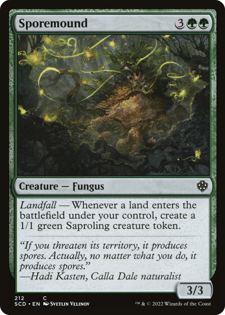 Sporemound [Starter Commander Decks] MTG Single Magic: The Gathering  | Multizone: Comics And Games