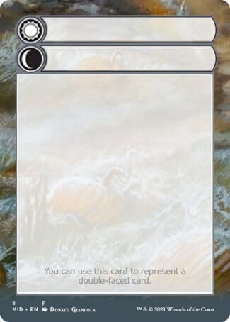 Helper Card (8/9) [Innistrad: Midnight Hunt Tokens] MTG Single Magic: The Gathering  | Multizone: Comics And Games
