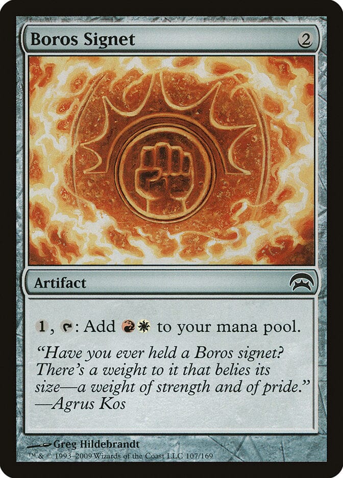 Boros Signet [Planechase] MTG Single Magic: The Gathering  | Multizone: Comics And Games