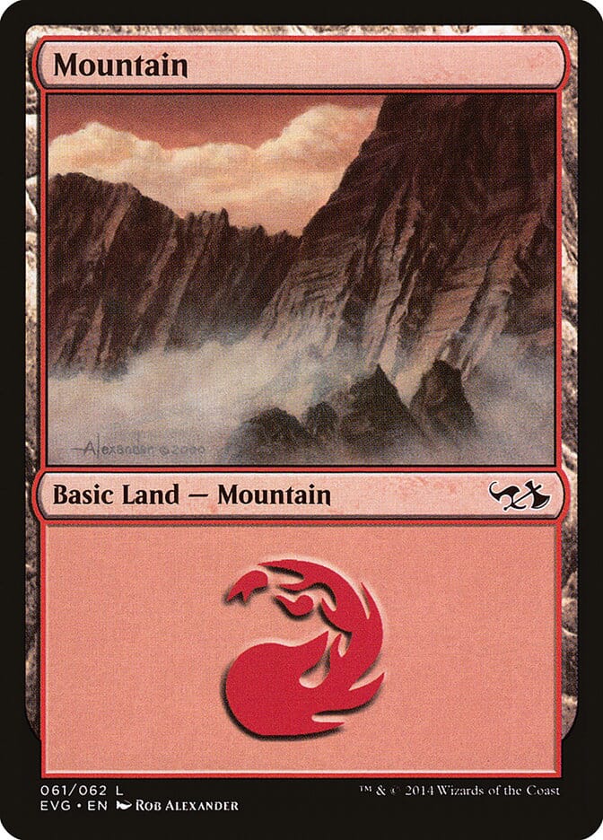 Mountain (61) (Elves vs. Goblins) [Duel Decks Anthology] MTG Single Magic: The Gathering  | Multizone: Comics And Games