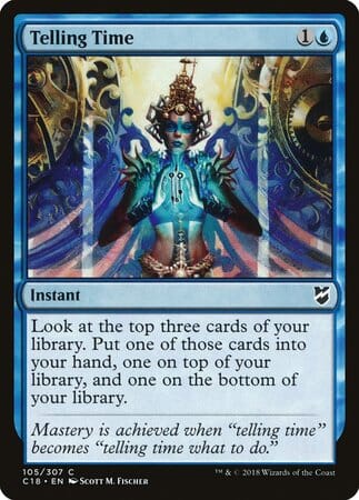Telling Time [Commander 2018] MTG Single Magic: The Gathering  | Multizone: Comics And Games