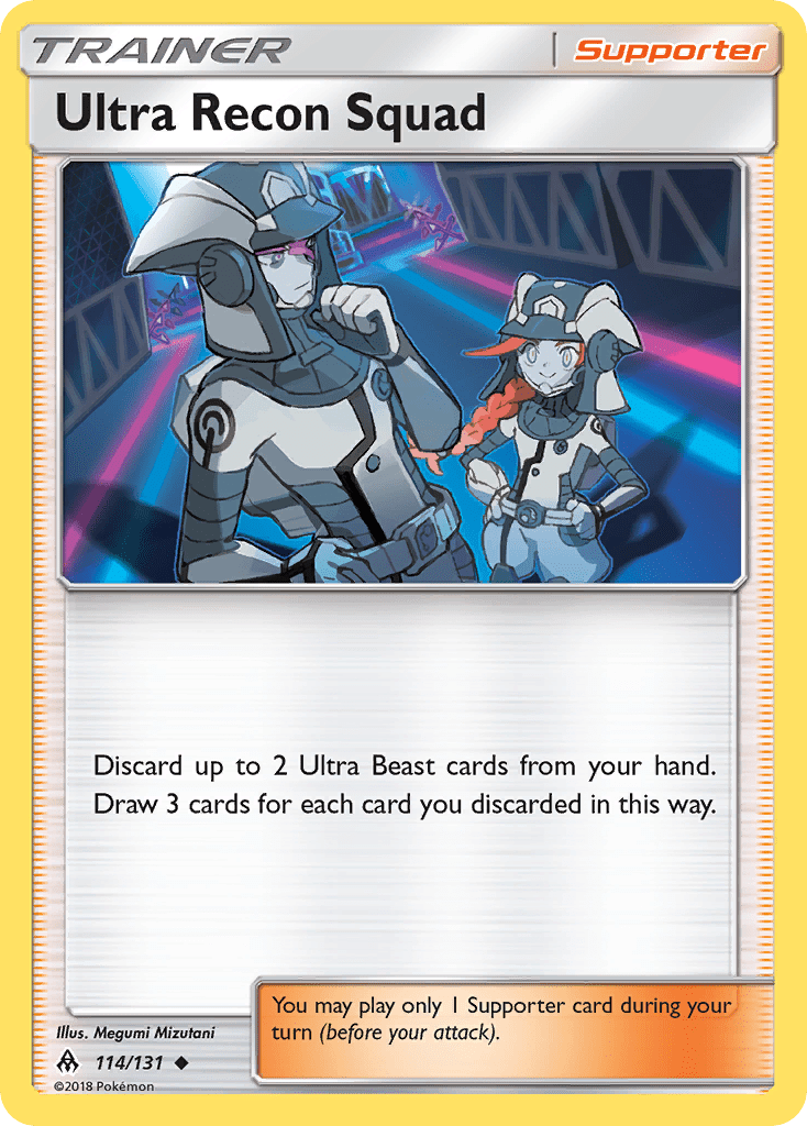 Ultra Recon Squad (114/131) [Sun & Moon: Forbidden Light] Pokemon Single Pokémon  | Multizone: Comics And Games