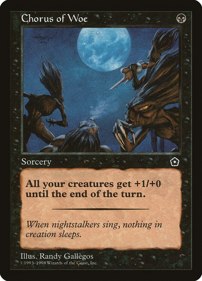 Chorus of Woe [Portal Second Age] MTG Single Magic: The Gathering  | Multizone: Comics And Games