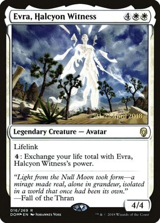 Evra, Halcyon Witness [Dominaria Promos] MTG Single Magic: The Gathering  | Multizone: Comics And Games