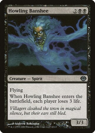 Howling Banshee [Duel Decks: Garruk vs. Liliana] MTG Single Magic: The Gathering  | Multizone: Comics And Games