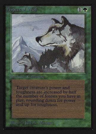 Aspect of Wolf (CE) [Collectors’ Edition] MTG Single Magic: The Gathering  | Multizone: Comics And Games