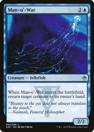 Man-o'-War [Masters 25] MTG Single Magic: The Gathering  | Multizone: Comics And Games