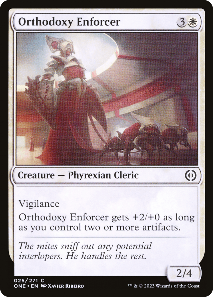 Orthodoxy Enforcer [Phyrexia: All Will Be One] MTG Single Magic: The Gathering  | Multizone: Comics And Games