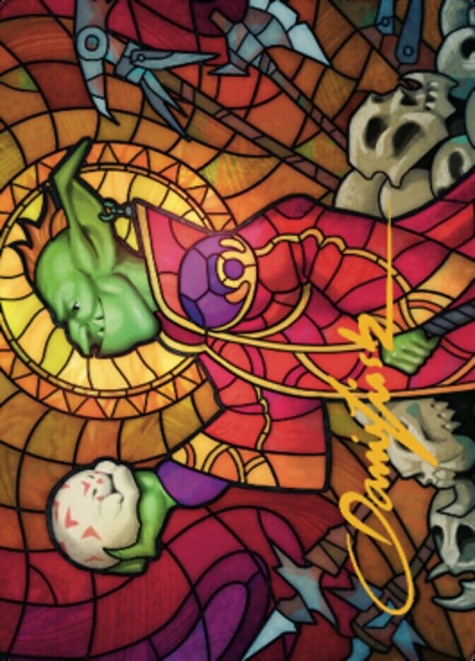 Squee, Dubious Monarch Art Card (Gold-Stamped Signature) [Dominaria United Art Series] MTG Single Magic: The Gathering  | Multizone: Comics And Games