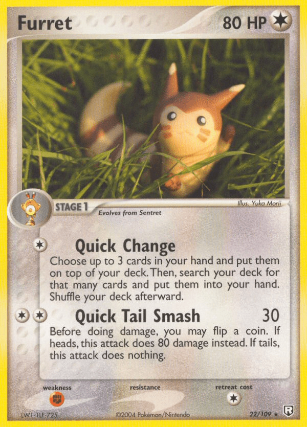 Furret (22/109) [EX: Team Rocket Returns] Pokemon Single Pokémon  | Multizone: Comics And Games