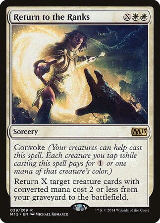 Return to the Ranks [Magic 2015] MTG Single Magic: The Gathering  | Multizone: Comics And Games