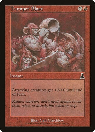 Trumpet Blast [Urza's Destiny] MTG Single Magic: The Gathering  | Multizone: Comics And Games