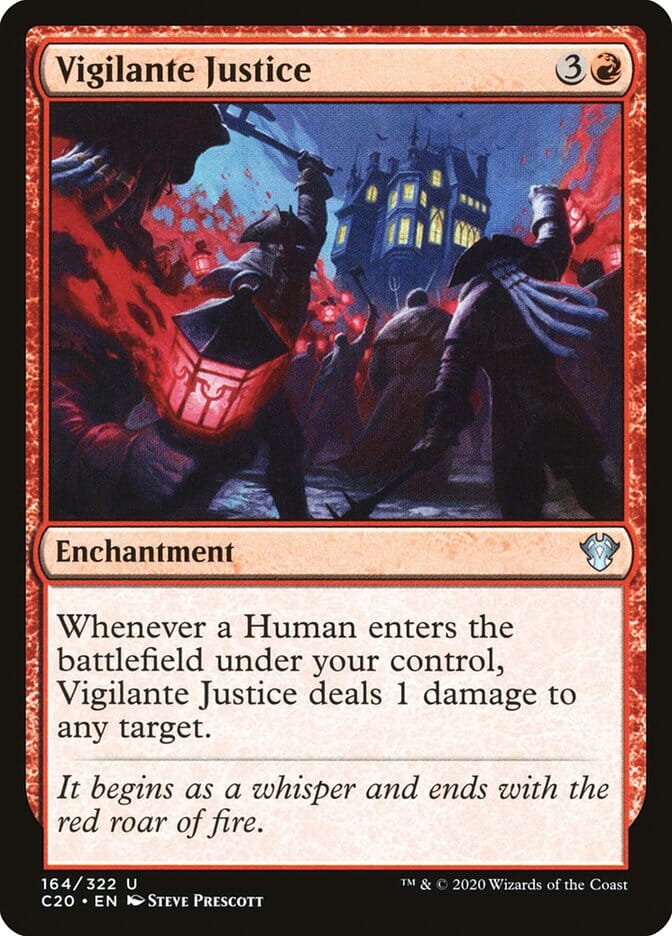 Vigilante Justice [Commander 2020] MTG Single Magic: The Gathering  | Multizone: Comics And Games