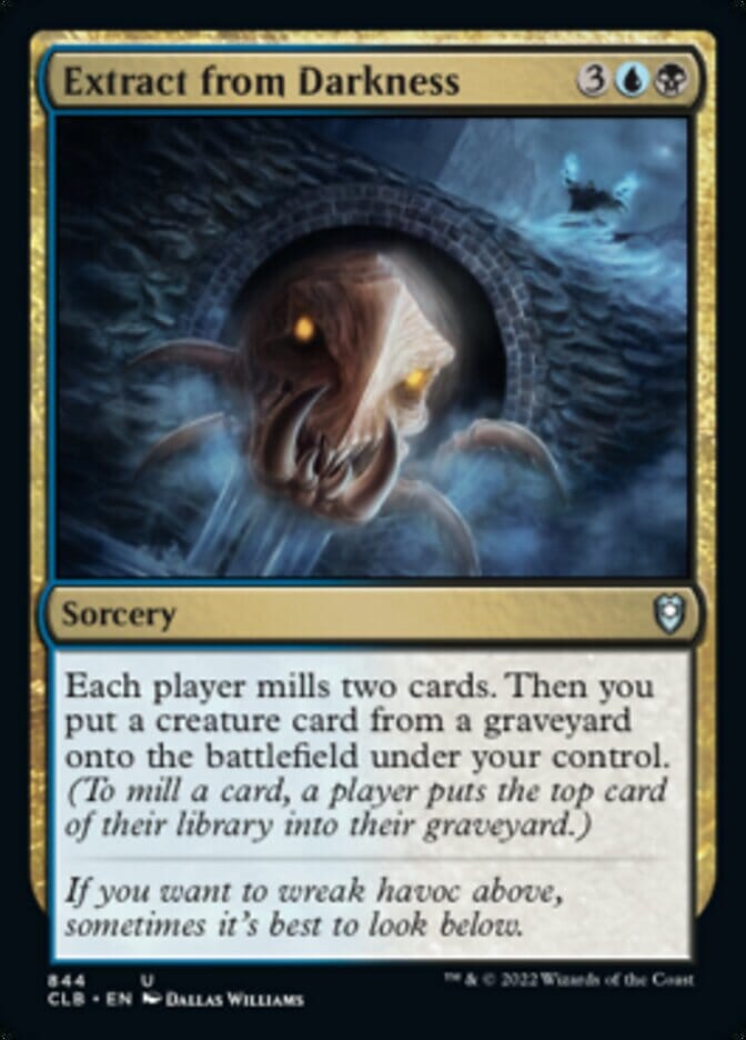 Extract from Darkness [Commander Legends: Battle for Baldur's Gate] MTG Single Magic: The Gathering  | Multizone: Comics And Games