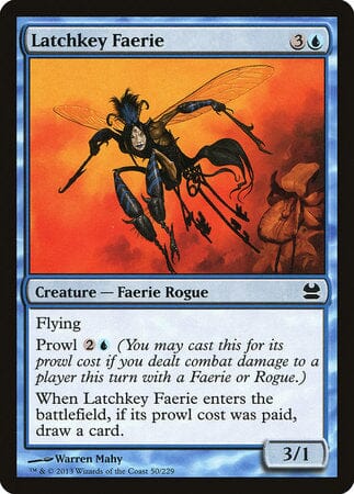 Latchkey Faerie [Modern Masters] MTG Single Magic: The Gathering  | Multizone: Comics And Games