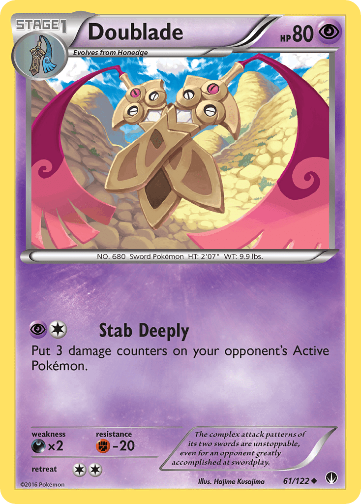 Doublade (61/122) [XY: BREAKpoint] Pokemon Single Pokémon  | Multizone: Comics And Games
