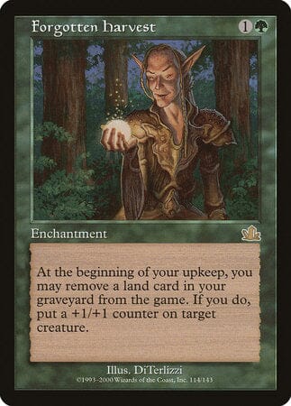 Forgotten Harvest [Prophecy] MTG Single Magic: The Gathering  | Multizone: Comics And Games