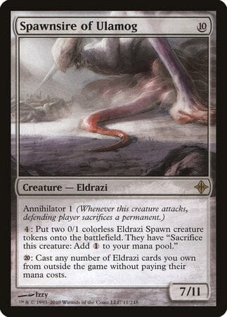 Spawnsire of Ulamog [Rise of the Eldrazi] MTG Single Magic: The Gathering  | Multizone: Comics And Games