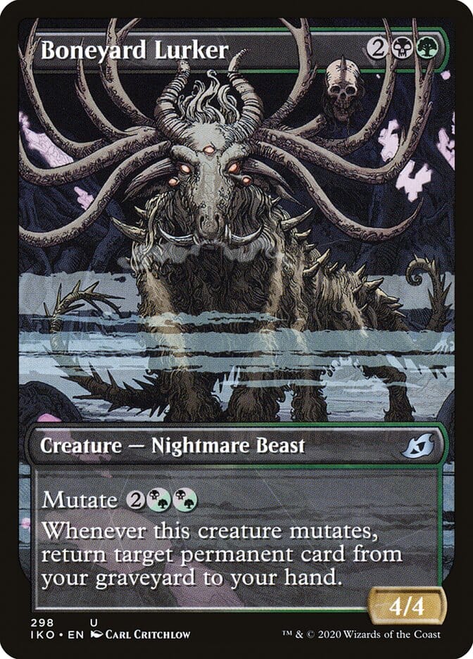 Boneyard Lurker (Showcase) [Ikoria: Lair of Behemoths] MTG Single Magic: The Gathering  | Multizone: Comics And Games