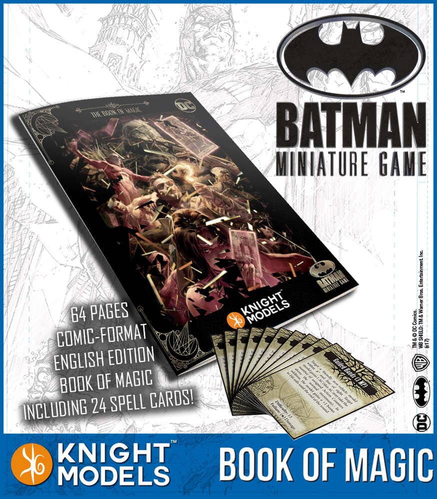 THE BOOK OF MAGIC for BMG (English) Batman Miniature Game Knight Models  | Multizone: Comics And Games