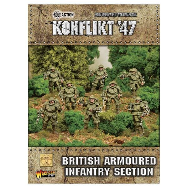 British Armoured Infantry Section Bolt Action Warlord Games  | Multizone: Comics And Games