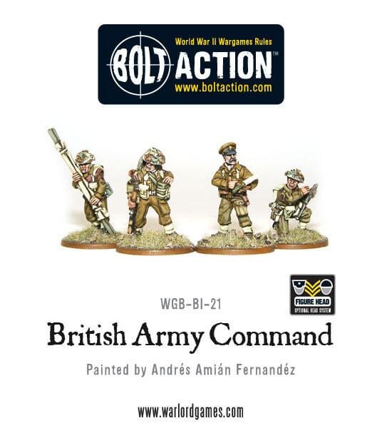 British Army Command Bolt Action Warlord Games  | Multizone: Comics And Games