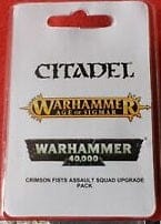 Crimson Fists Assault Squad Upgrade Pack Miniatures|Figurines Games Workshop  | Multizone: Comics And Games