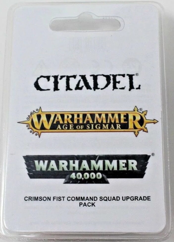 Crimson Fists Command Squad Upgrade Pack Miniatures|Figurines Games Workshop  | Multizone: Comics And Games