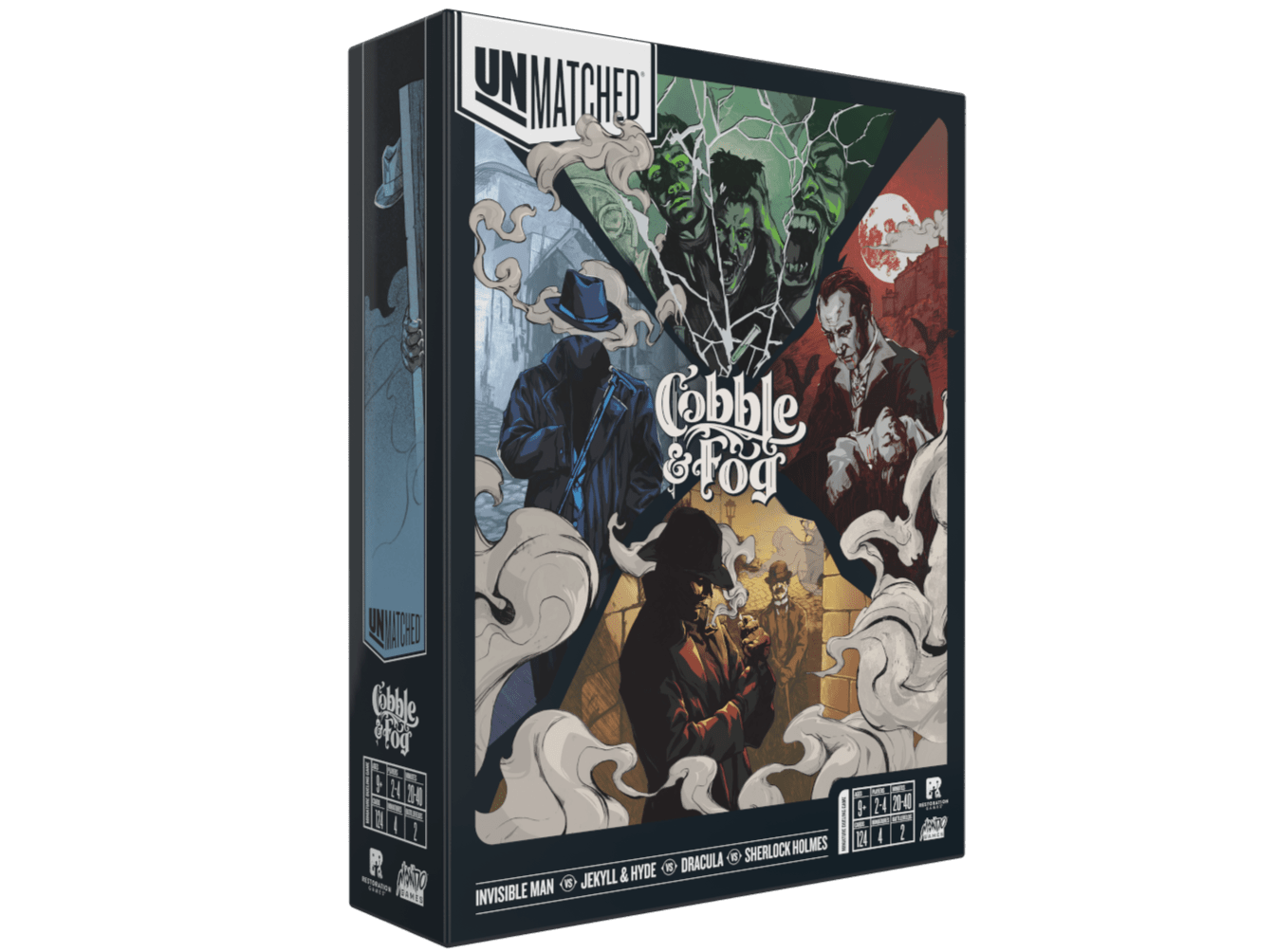 Unmatched- Cobble & Fog Board Game Multizone  | Multizone: Comics And Games