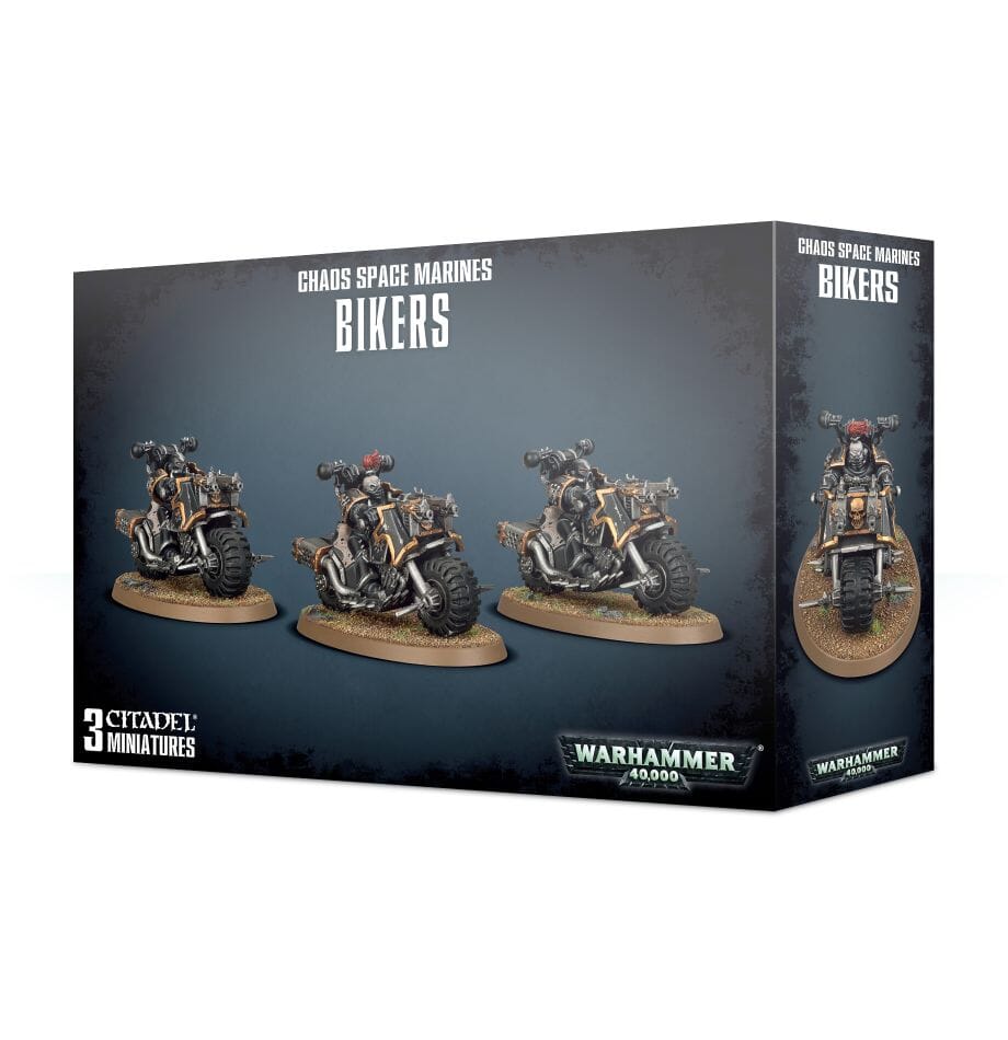 Chaos Bikers Miniatures|Figurines Games Workshop  | Multizone: Comics And Games