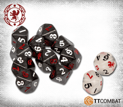 Carnevale Dice Miniatures|Figurines Multizone Black  | Multizone: Comics And Games
