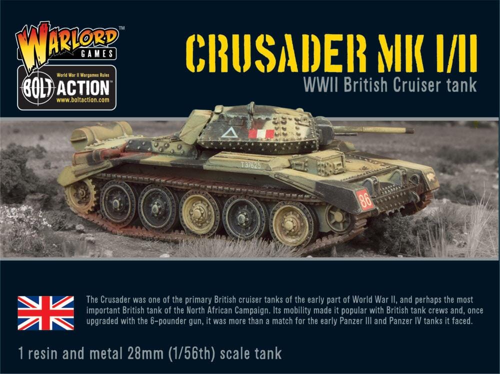 Crusader Tank Bolt Action Warlord Games  | Multizone: Comics And Games