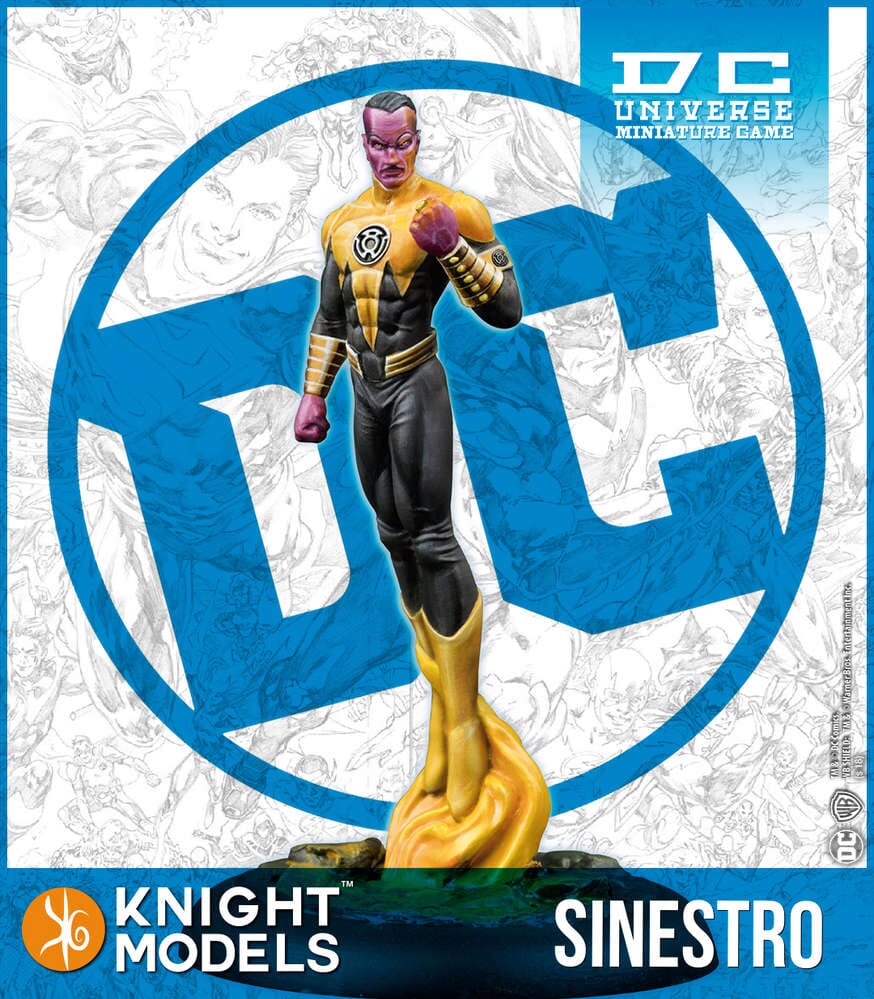 SINESTRO (Resin) Batman Miniature Game Knight Models  | Multizone: Comics And Games