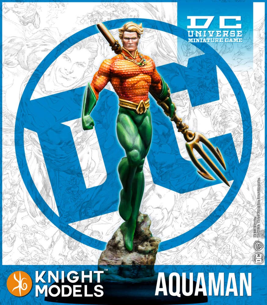 Aquaman (Resin) Batman Miniature Game Knight Models  | Multizone: Comics And Games