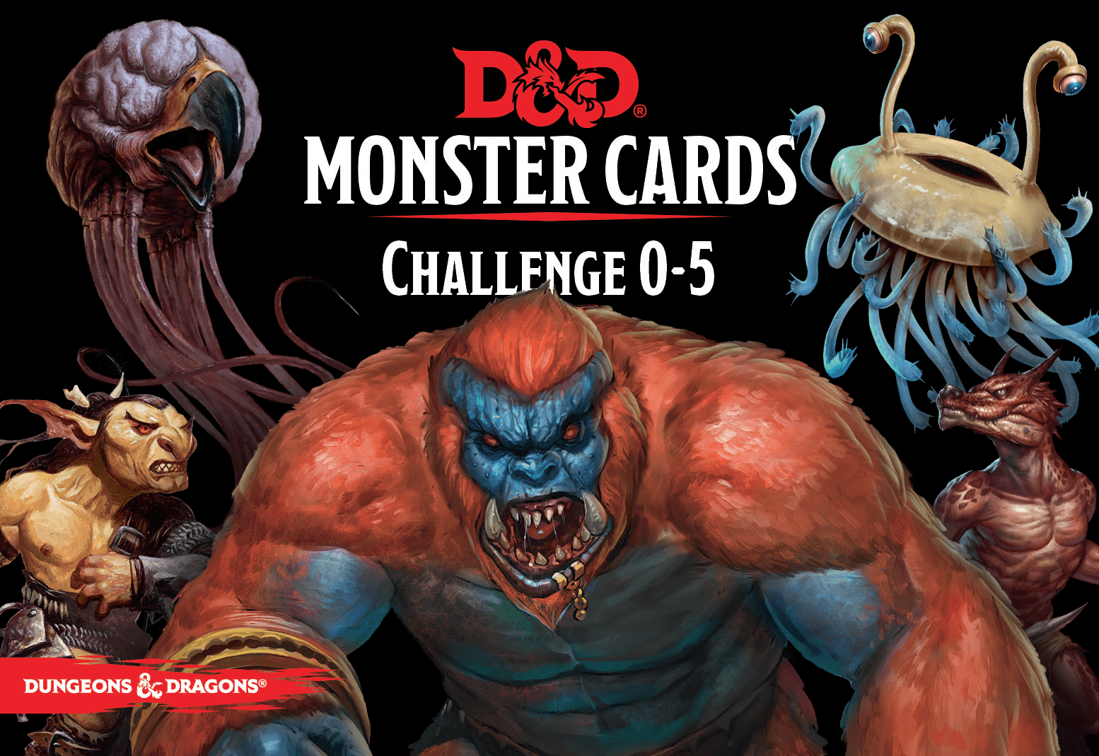 D&D 5e: Monster Cards Dungeons & Dragons Multizone Challenge 6-16  | Multizone: Comics And Games