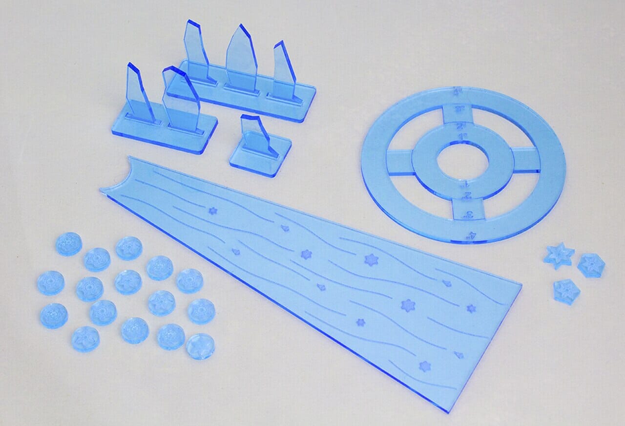 Ice Magic Templates Miniatures DGS  | Multizone: Comics And Games