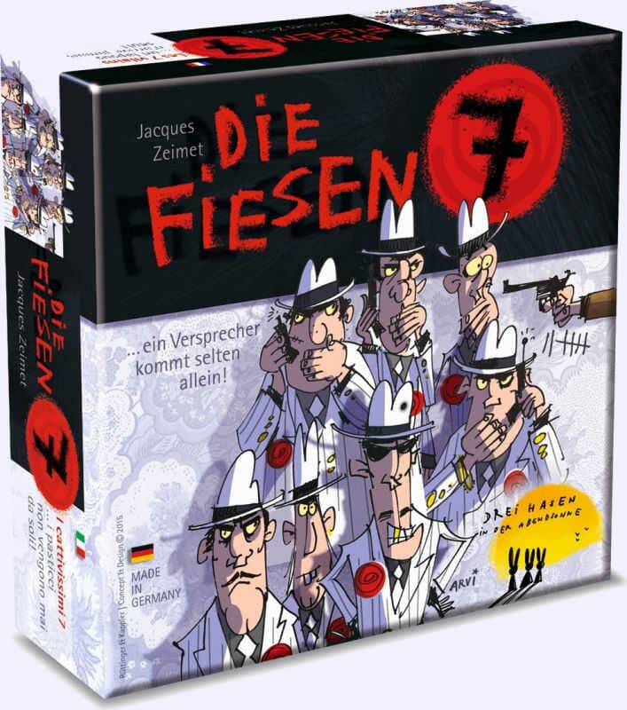 Nasty 7 Board game Multizone  | Multizone: Comics And Games